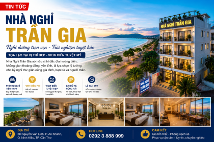 Nhà Nghỉ Trần Gia: "Thiên Đường" Nghỉ Dưỡng View Biển Tuyệt Đẹp, Trải Nghiệm Tiếng Sóng Vỗ Ngay Bên Cửa Sổ