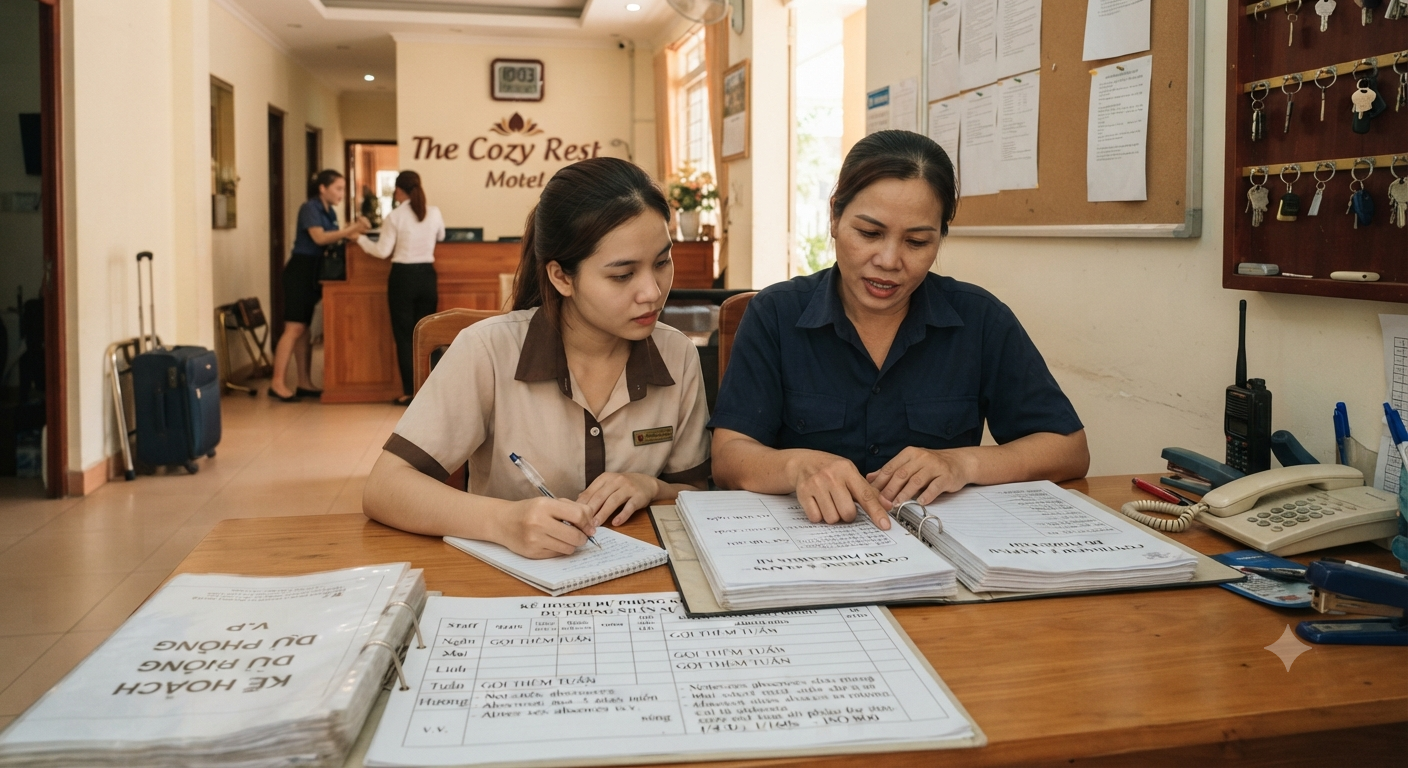 Lên kế hoạch dự phòng cho các tình huống thay đổi nhân sự